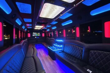 Lakewood Limousine Bus Interior