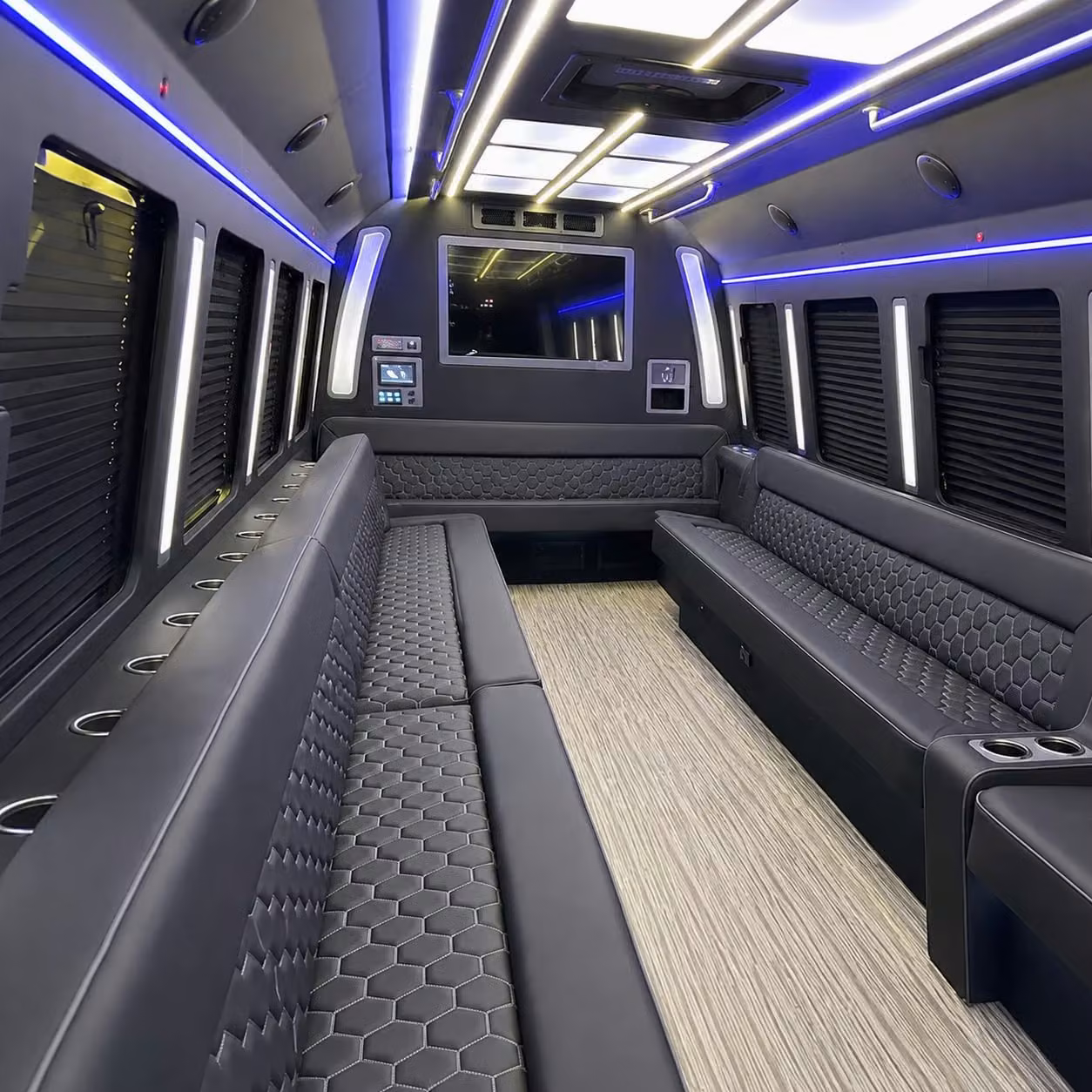 party bus interior