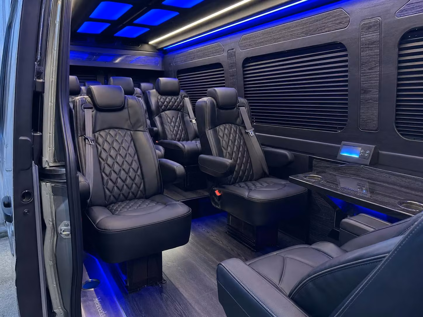sprinter van transportation for groups and events across lakewood